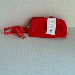 Athleta Excursion Mini Belt Bag - Orange crossbody or waist bag - NWT MSRP $49